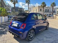 Usata Abarth 595C Turismo 165 CV (121 kW) 2016 Blu Cabrio