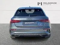 Usata Audi A3 Sportback S-Line 150 CV (110 kW) 2021 Nero Utilitaria