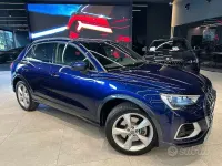 Usata Audi Q3 Advanced 230 CV (169 kW) 2021 Blu metallizzato SUV