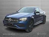 Usata Mercedes GLC220 Premium 194 CV (142 kW) 2022 Blu tanzanite Coupé