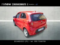 Usata Kia Picanto Urban 65 CV (47 kW) 2021 Rosso Utilitaria