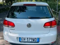 Usata VW Golf 105 CV (77 kW) 2011 Bianco Coupé