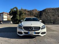 Usata Mercedes C220 Premium 170 CV (125 kW) 2016 Bianco Station wagon
