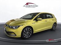 Usata VW Golf VIII Style 150 CV (110 kW) 2020 Giallo