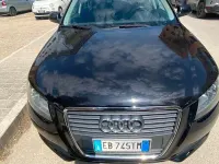 Usata Audi A3 Sportback Ambiente 105 CV (77 kW) 2009 Nero Utilitaria