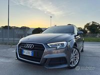Usata Audi A3 S-Line 116 CV (85 kW) 2017 Grigio Berlina