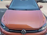Usata VW Polo Comfortline 95 CV (69 kW) 2019 Arancione Utilitaria