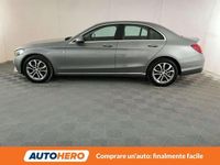 Usata Mercedes C200 136 CV (100 kW) 2015 Argento Berlina