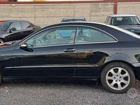 Usata Mercedes CLK270 Avantgarde 169 CV (124 kW) 2004 Nero Coupé