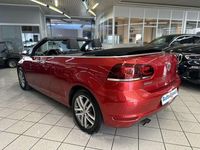 Usata VW Golf Cabriolet 122 CV (89 kW) 2012 Rosso Cabrio