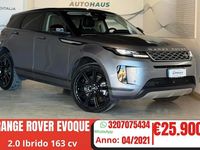 Usata Land Rover Range Rover evoque 163 CV (119 kW) 2021 Grigio SUV