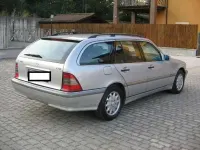 Usata Mercedes C200 Elegance 102 CV (75 kW) 1999 Argento Station wagon