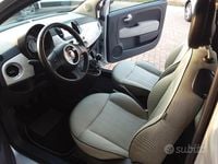 Usata Fiat 500 Lounge 69 CV (50 kW) 2009 Grigio Cabrio