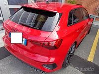 Usata Audi S3 Sport 310 CV (228 kW) 2022 Rosso(met.) Berlina