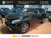 Usata Mercedes GLE250 Exclusive 204 CV (150 kW) 2017 Nero SUV