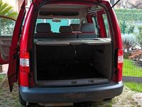 Usata VW Caddy 109 CV (80 kW) 2008 Rosso Monovolume