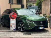 Usata Peugeot 308 GT 131 CV (96 kW) 2022 Verde Berlina