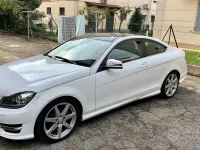 Usata Mercedes C220 Avantgarde 170 CV (125 kW) 2014 Bianco Coupé
