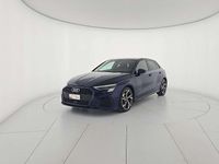 Usata Audi A3 Sportback S-Line 150 CV (110 kW) 2022 Blu/azzurro Utilitaria