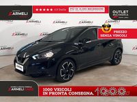 Usata Nissan Micra Acenta 92 CV (67 kW) 2022 Nero Utilitaria
