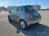 Begagnad Fiat 500 Lounge 69 HK (50 kW) 2012 Grå Sedan