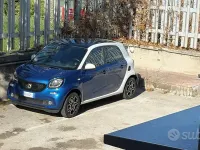 Usata Smart ForFour Prime 90 CV (66 kW) 2019 Bluazzurro Utilitaria