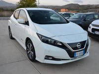 Usata Nissan Leaf Acenta 89 kW (122 CV) 2018 Bianco Utilitaria