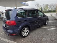 Begagnad VW Sharan 140 HK (102 kW) 2014 Blå Minibuss