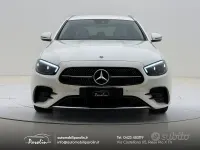 Usata Mercedes E220 Premium 194 CV (142 kW) 2021 Bianco / metallizzato Station wagon