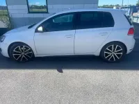 Usata VW Golf VI GTD 170 CV (125 kW) 2011 Bianco Utilitaria