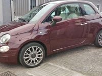Usata Fiat 500 Lounge 69 CV (50 kW) 2019 Bordeaux metallizzato Utilitaria