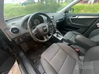Usata Audi A3 Ambiente 105 CV (77 kW) 2012 Nero Utilitaria