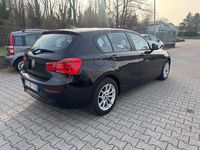 Usata BMW 118 Sport Line 149 CV (109 kW) 2017 Nero Utilitaria