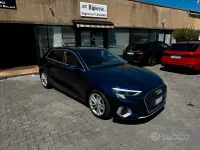 Usata Audi A3 Advanced 150 CV (110 kW) 2021 Bluazzurro Berlina