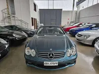 Usata Mercedes SL500 306 CV (225 kW) 2001 Blu/azzurro Cabrio