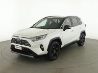 Usata Toyota RAV4 Hybrid Style 218 CV (160 kW) 2019 Bianco SUV