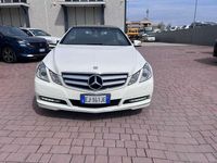 Usata Mercedes E220 Executive 170 CV (125 kW) 2011 Bianco Cabrio