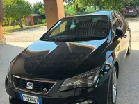 Usata Seat Leon FR 116 CV (85 kW) 2019 Nero Berlina