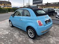 Usata Fiat 500C Lounge 69 CV (50 kW) 2011 Blu Cabrio
