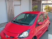 Usata Toyota Aygo 68 CV (50 kW) 2007 Rosso Utilitaria