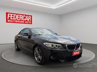 Usata BMW 220 M Sport 190 CV (139 kW) 2015 Nero Coupé