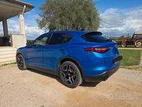 Usata Alfa Romeo Stelvio 190 CV (139 kW) 2021 Blu SUV
