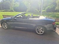 Usata Audi A5 Cabriolet Business 190 CV (139 kW) 2018 Blu/azzurro Cabrio