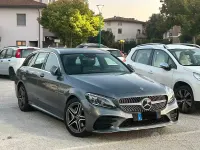 Usata Mercedes C220 AMG line 194 CV (142 kW) 2020 Grigio Station wagon
