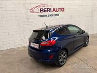 Usata Ford Fiesta ST-Line 119 CV (87 kW) 2018 Blu Utilitaria