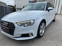 Usata Audi A3 Sport 116 CV (85 kW) 2019 Bianco Berlina