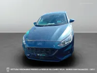 Usata Ford Focus ST-Line 125 CV (91 kW) 2018 0f blu lava metallizzato Berlina