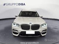 Usata BMW X3 Luxury Line 190 CV (139 kW) 2019 Bianco SUV