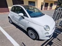 Usata Fiat 500 69 CV (50 kW) 2009 Bianco Cabrio