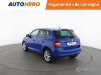 Usata Skoda Fabia 60 CV (44 kW) 2019 Blu Berlina